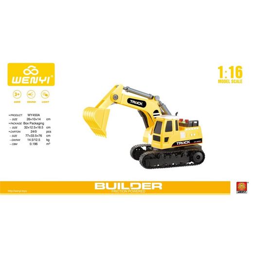 Bagger 1:16 Licht Sound