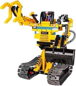 Excavadora Y Robot 2 en 1 - 342 Piezas - iM.Master