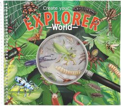 Explorer Stickerworld - Con Pegatinas En Relieve