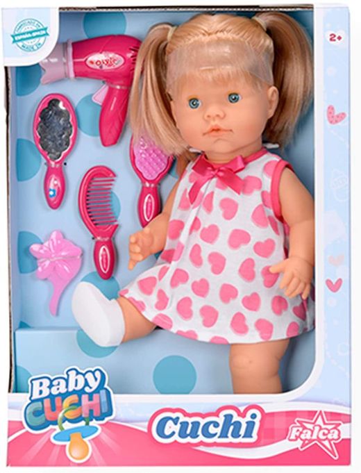 Falca - Muñeca Cuchi de 40 cm