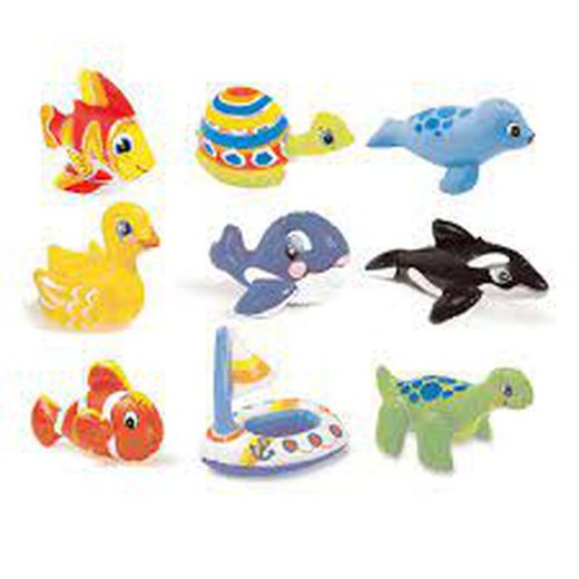 Figura gonfiabile per vasca da bagno assortita