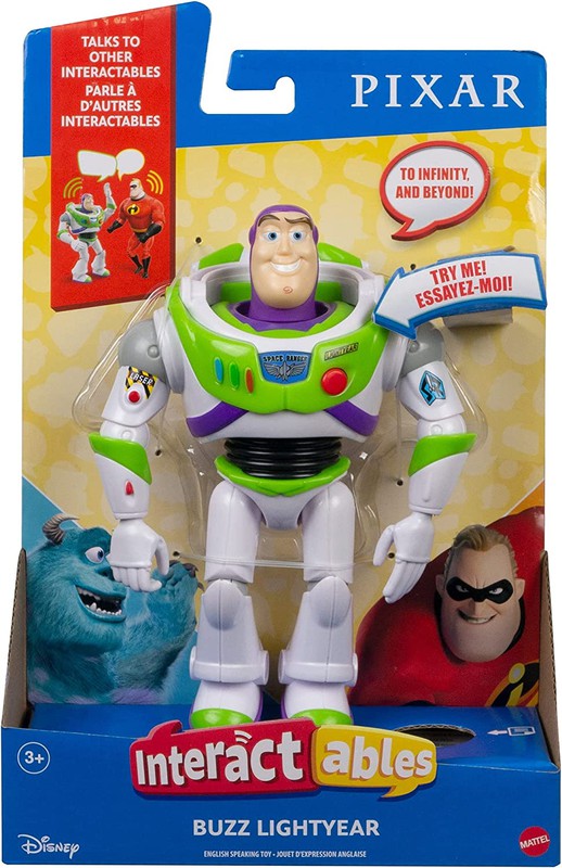 Disney Pixar Buzz l'éclair - Figurine Buzz combinaison alpha