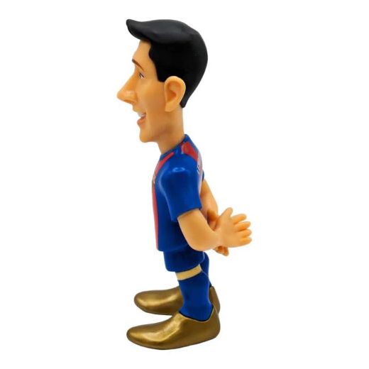 Figura Minix Robert Lewandowski 12 cm dell'FC Barcelona