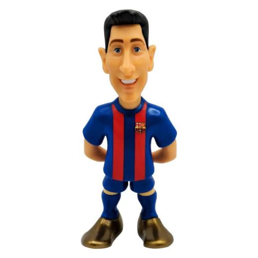 Figura Minix Robert Lewandowski 12 cm dell'FC Barcelona