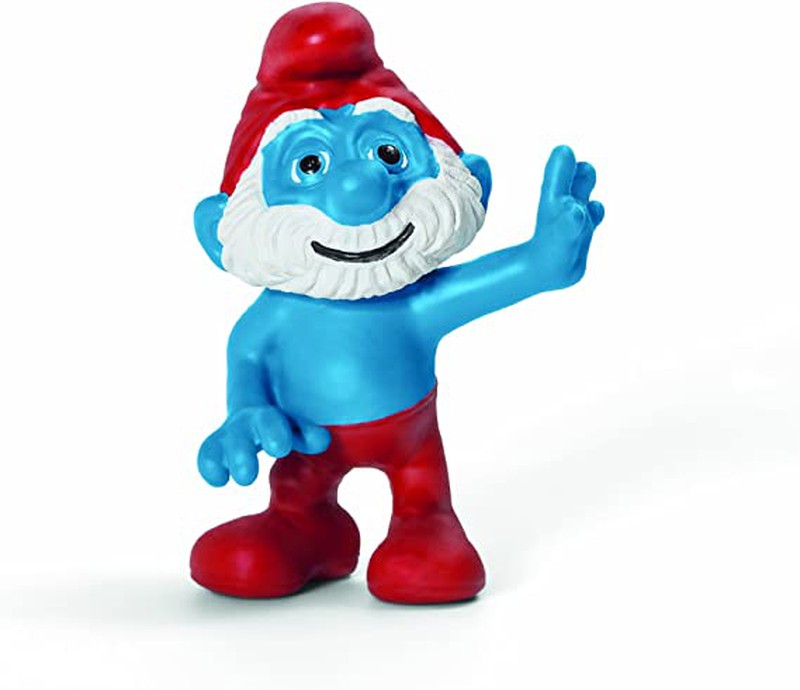 Smurfs Boneco Papai Smurf, Playtoy Brinquedos