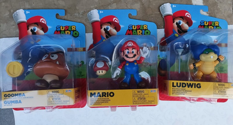 Buy Nintendo Super Mario Movie Figurine with Kart - Assorted