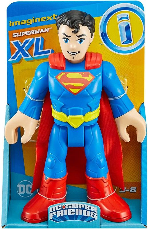 FISHER IMAGINEXT FIGURE (SUPERMAN FLASH) DC 25 CMS — Juguetesland