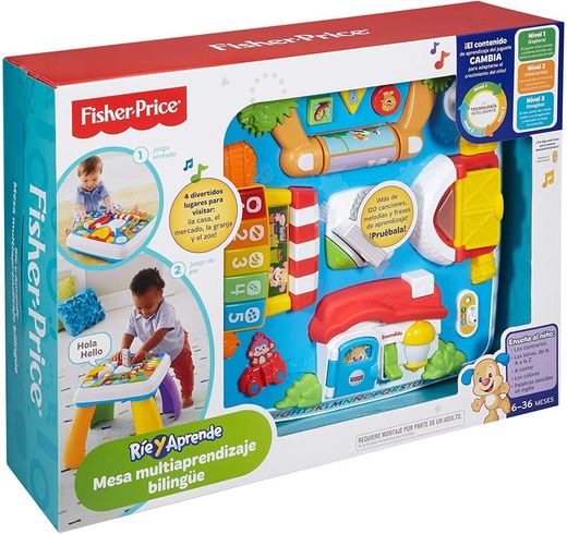 Fisher-Price - Mesa multiaprendizaje bilingüe