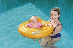 Flotador Inflable Bebé - Aro Triple - Swim Safe ABC