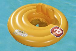 Flotador Inflable Bebé - Aro Triple - Swim Safe ABC