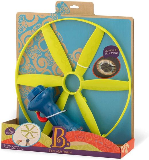 Flying Illuminated Disco Flyers - Multicolor - B.Toys