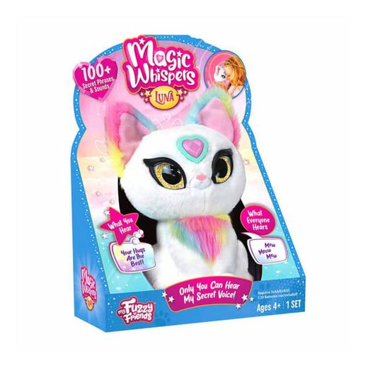 Gatito Magic Whisper Luna Blanco de My Fuzzy Friends