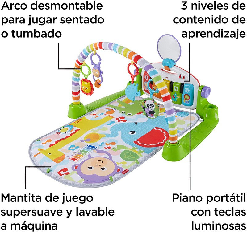 gimnasio de oso fisher price