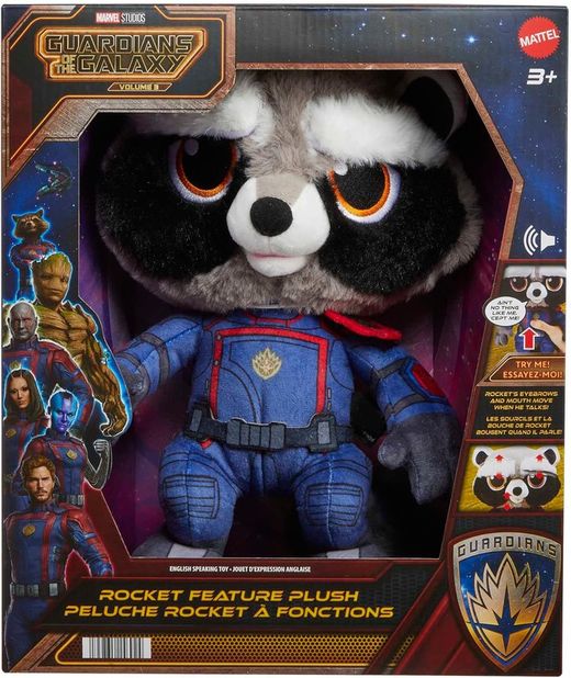 Guardianes de la Galaxia Peluche Rocket - Marvel