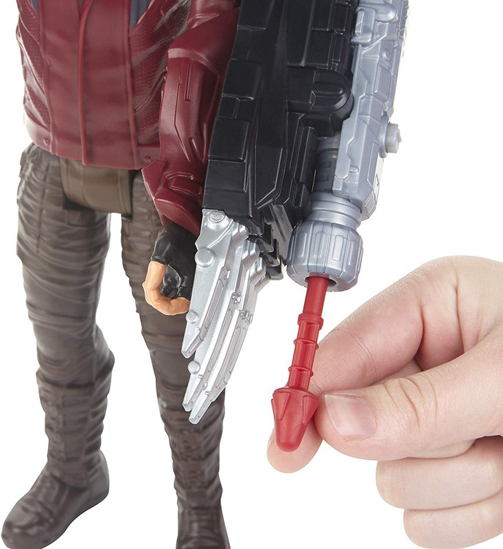 Boneco Star Lord Titan Hero 30cm Figura Guardiões Da Galáxia