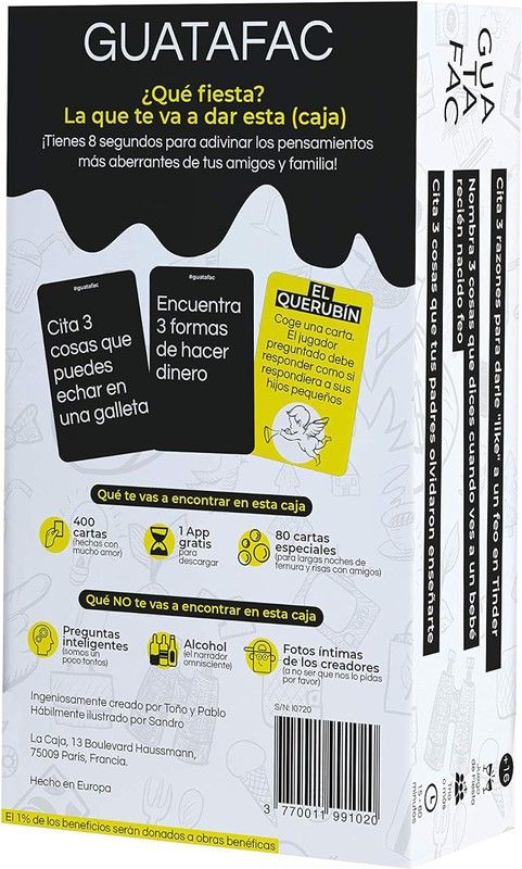 Juego De Mesa - Guatafac