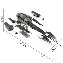 Gudi - 184-teiliges Star Mirage Fighter Baukasten