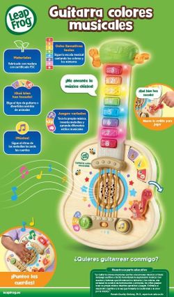 Guitarra Infantil Musical Cores - Leap Frog