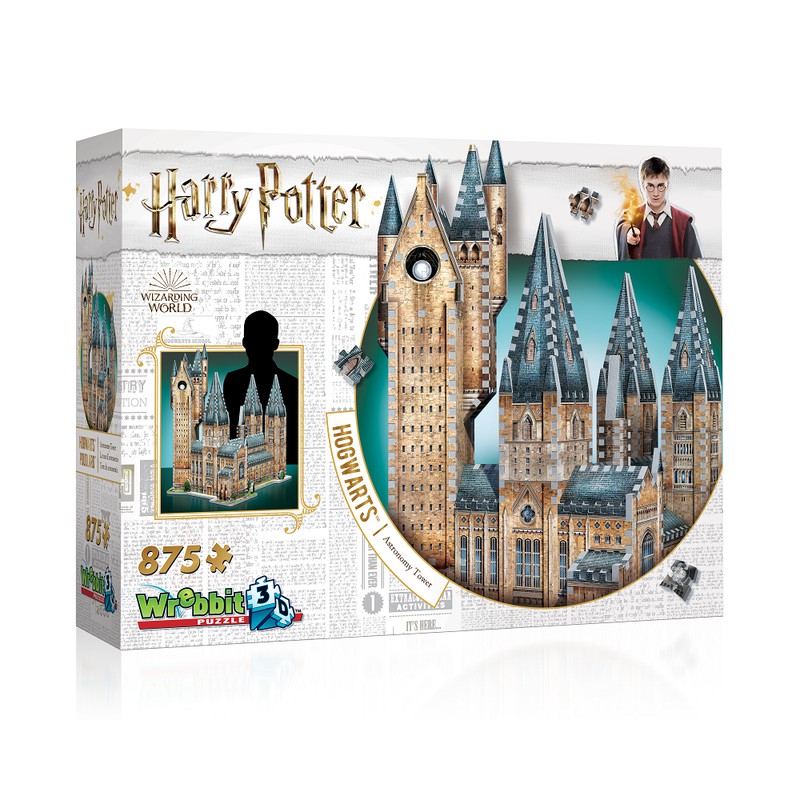 Harry Potter 3D Puzzle The Astronomy Tower (875 pieces) — Juguetesland