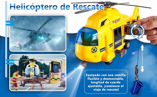 Helicopter 1:16 Light Sound