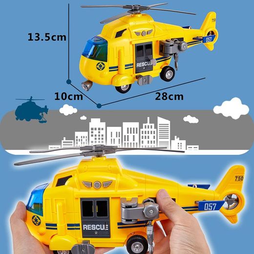 Helicopter 1:16 Light Sound