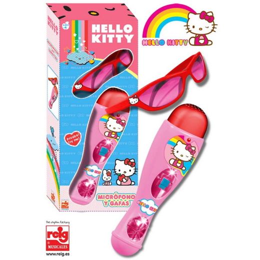 Hello Kitty - Microfono con occhiali