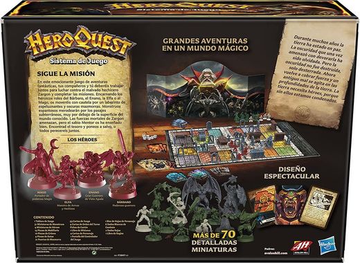 HeroQuest - Игровая система - Настольная игра