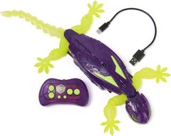 Hex Bots - Lagarto Trepador De Paredes Que Brilla - Spin Master