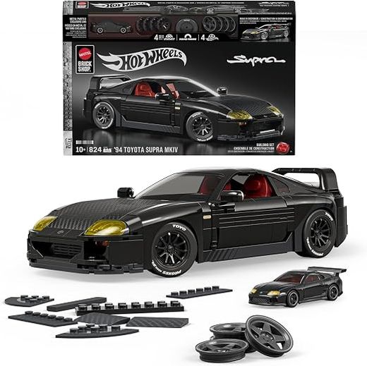 Hot Wheels '94 Toyota Supra MKIV - Conjunto de Construção