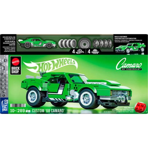 Hot Wheels - Brick Shop - Custom '68 Camaro - 289 Pieces