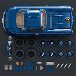 Hot Wheels - Brick Shop - Mercedes-Benz 300 SL - 1600 Teile