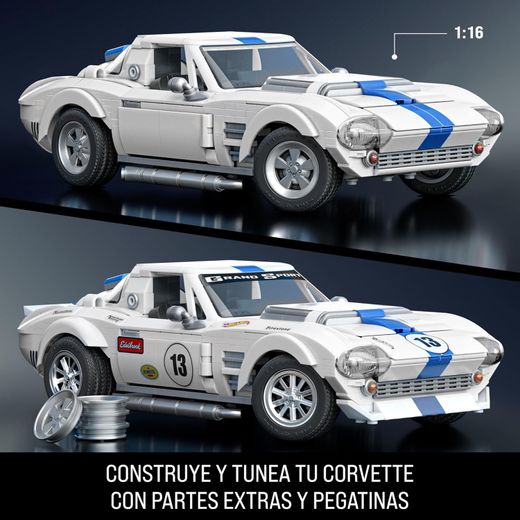 Hot Wheels Corvette Grand Sport Elite - Boutique en briques