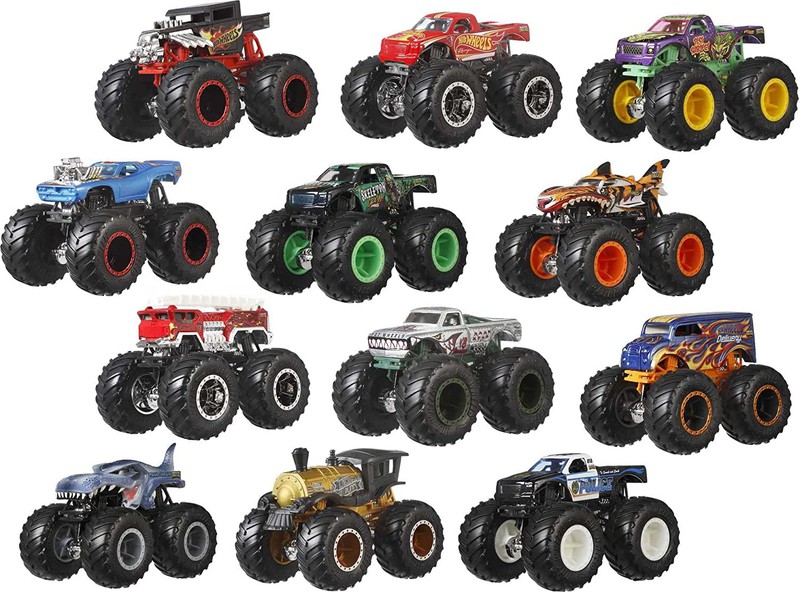 Hot Wheels - Monster Truck - 12 assortis — Juguetesland