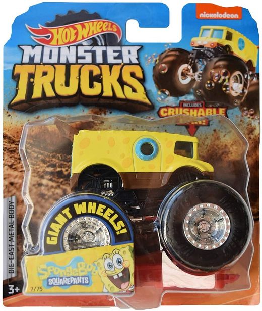 Hot Wheels – Monster Trucks – Bob Esponja