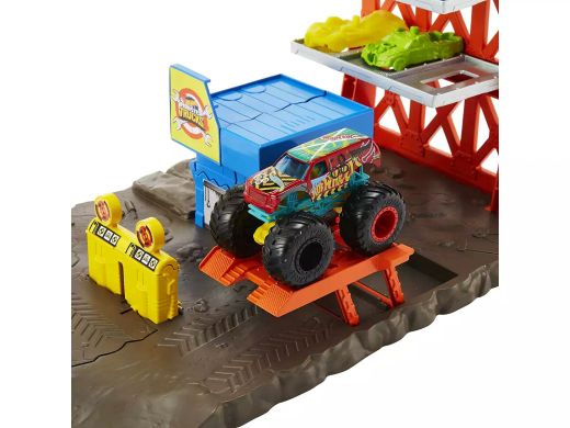 Stazione di lancio dei Monster Truck Hot Wheels