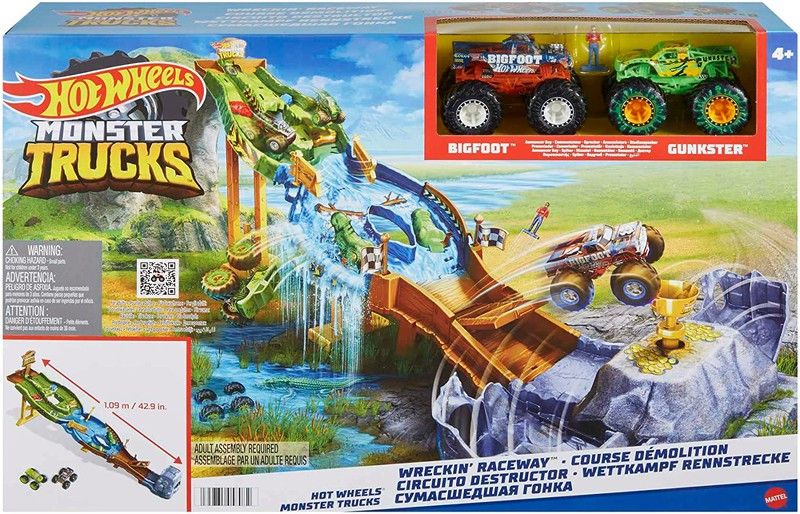 Wheels Monster Truck Hot Wheels Coccodrillo Toy Truck Monster