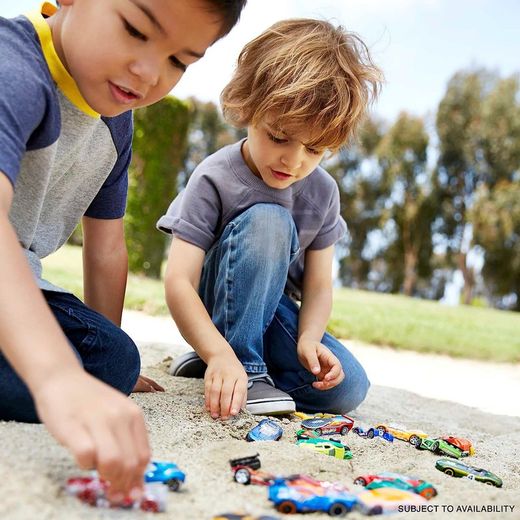 Hot Wheels Packung mit 10 Fahrzeugen