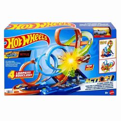 Hot Wheels - Pista Acrobática Big Air Crash