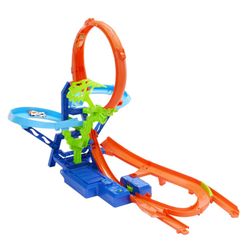Hot Wheels - Pista de acrobacias Big Air Crash