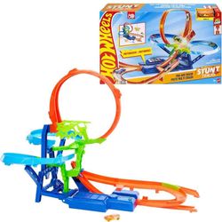 Hot Wheels - Pista de acrobacias Big Air Crash
