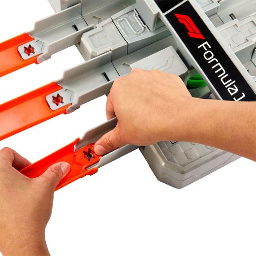 Hot Wheels - Racing Conjunto Circuito de Gran Premio de Formula 1 +  3 Coches