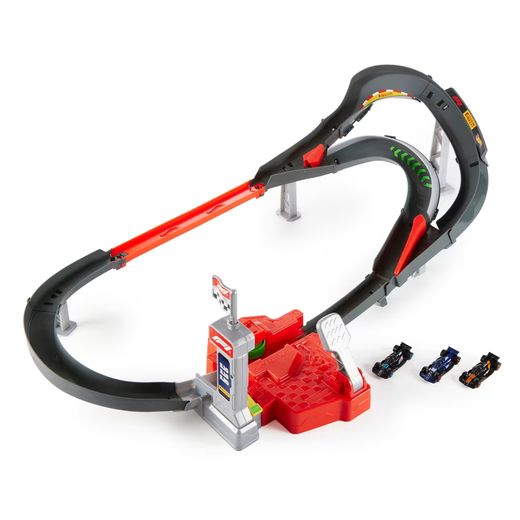 Hot Wheels – Formel-1-Rennen – Sprintstrecke – 3 Autos