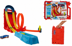 Hot Wheels - Track Builder - Caja De Acrobacias - Lata Gasolina