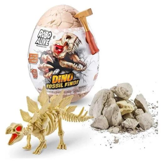 Œuf de dinosaure - Creuse et découvre - Assortiment - Zuru Robo Alive
