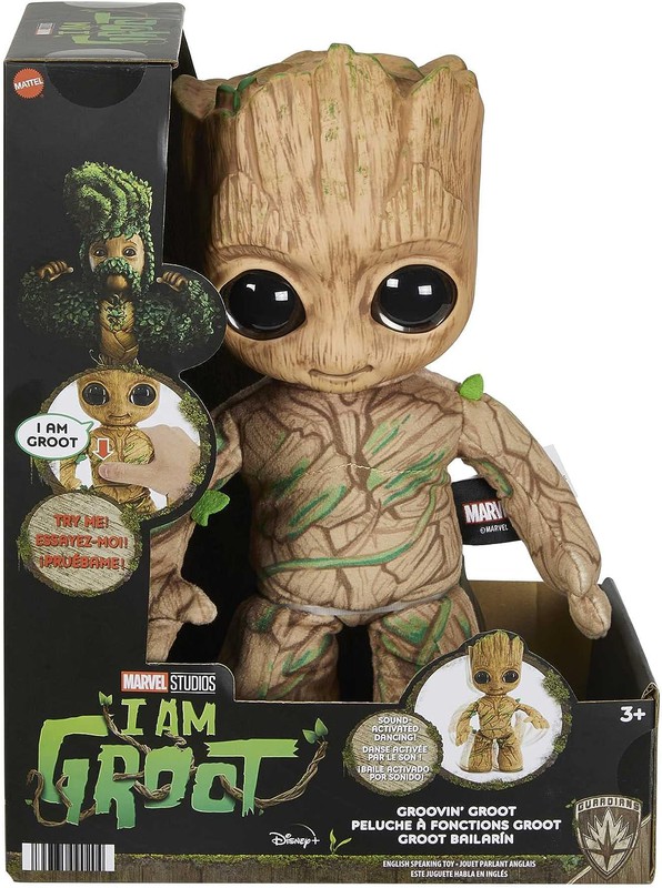 Je suis Groot Dancing Groot Peluche - Marvel — Juguetesland