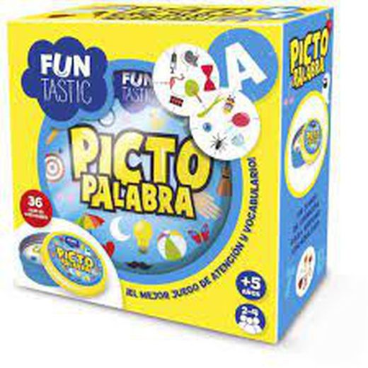 Imagiland - Juego de cartas redondas Picto Palabra