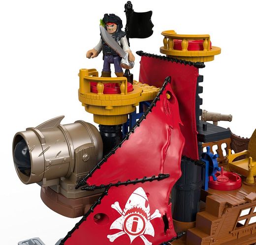 Imaginext Pirate Ship Shark