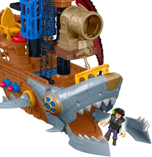 Imaginext Pirate Ship Shark