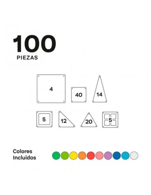 Imanix Classic 100 Teile - Braintoys