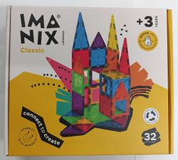 Imanix Classic - 32 pièces - Braintoys